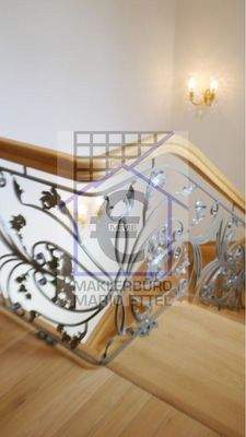 Treppe aus Obergeschoss