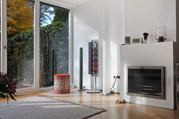 Biofire-Speicherkachelofen