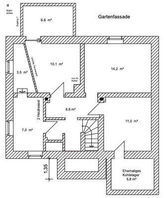 Grundriss Keller