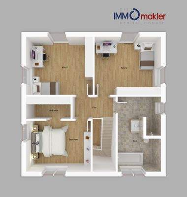 Grundriss Obergeschoss