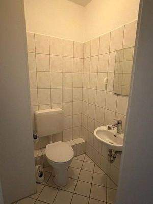 Gästetoilette mit der Therme