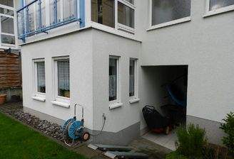 Süd-Ansicht Wohn-Esszimmer