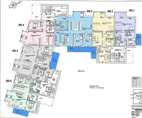 Grundriss EG gesamt bearbeitet. mit Nummerierung