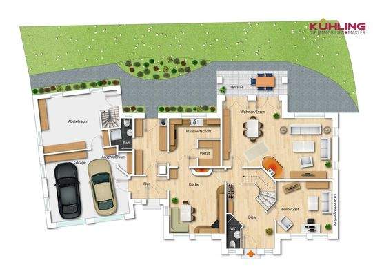 Grundriss EG - Abweichungen vorbehalten