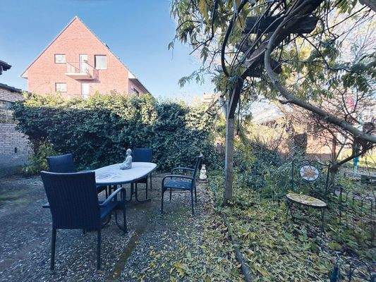 Blick auf die Terrasse