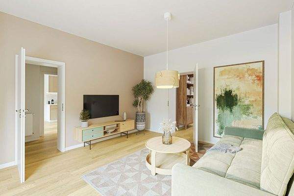 Visualisierung Wohnzimmer