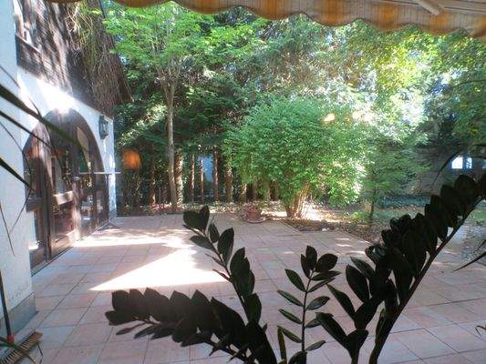 Blick vom Blumenpanoramafenster auf die Südwest Te