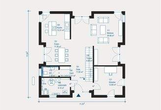 Grundriss Erdgeschoss
