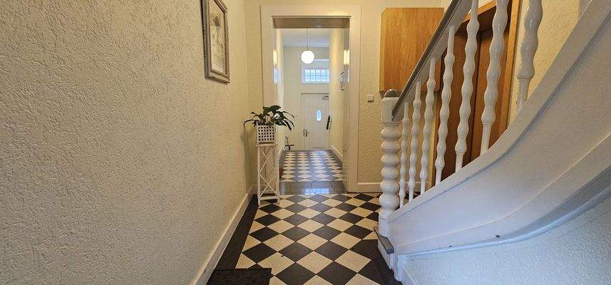 Stilvoller Treppenaufgang