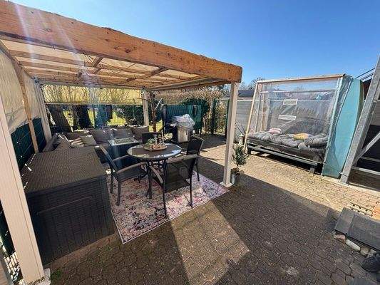 Terrasse Mietwohnung EG