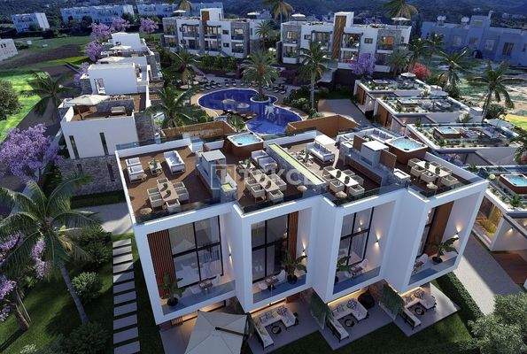 Furnished Apartments Close to the Beach in Girne