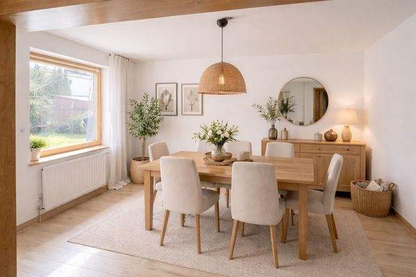 EG Esszimmer KI-möbliert