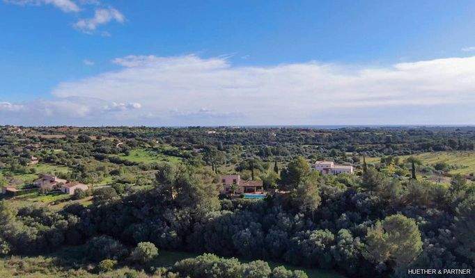 Blick über die Landschaft