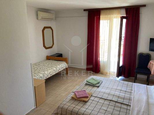 Acht Doppelzimmer befinden sich hier