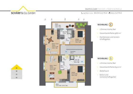 DG-Whg. Nr. 5 - Grundriss