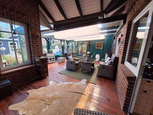 überdachte Tereasse