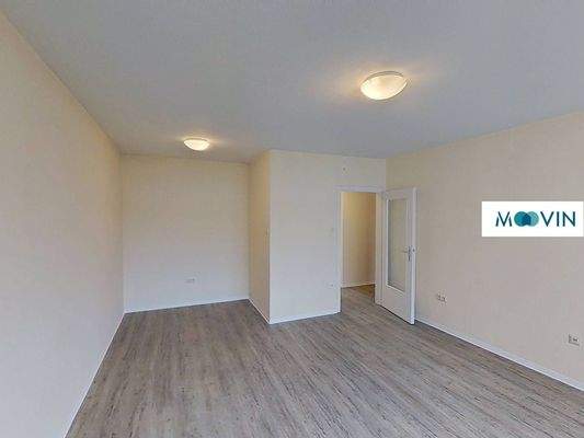 Ansicht III: Wohn- und Esszimmer