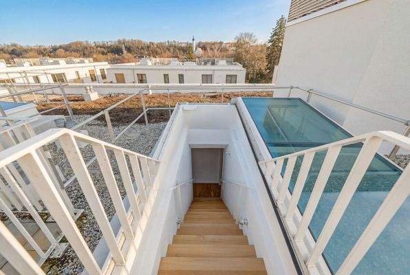 Der Weg in Richtung Himmel