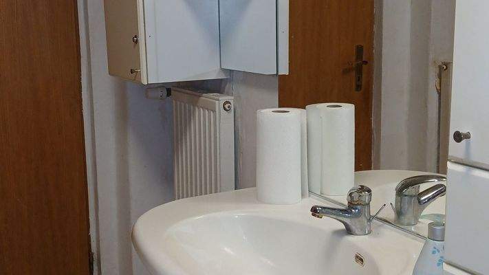 Waschtisch im Zimmer