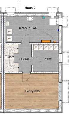Kellergeschoss Haus 2