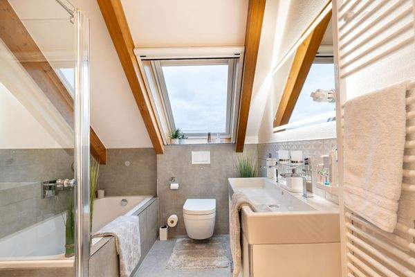 Tageslichtbadezimmer