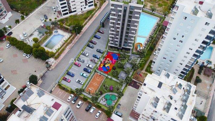 City and Sea View Investment Real Estate in Mersin Mezitli