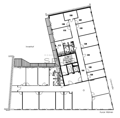 AUFTEILUNG / 4. OG / ca. 304 m²