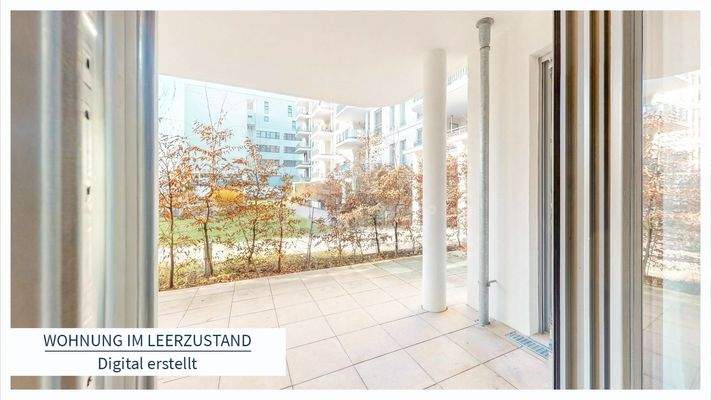 Wohnung im Leerzustand