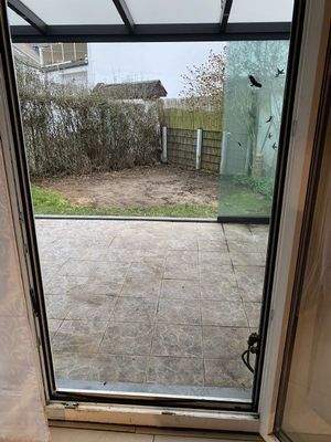 Wintergarten vom Wohnzimmer 