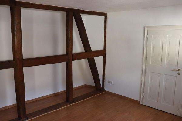 Holzbalken Schlafzimmer