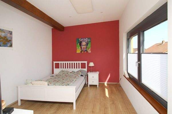 Blick in das Kinderzimmer im Obergeschoss