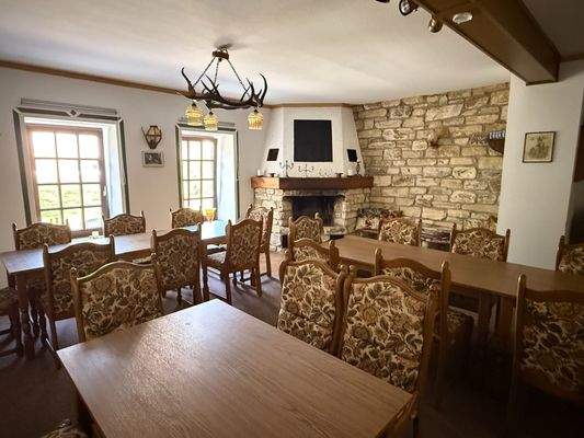 Kaminraum für bis zu 20 Personen