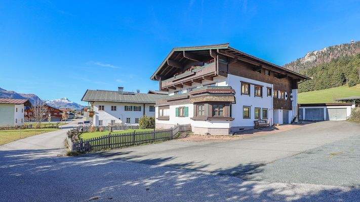 KITZIMMO-Apartmenthaus mit traumhaftem Ausblick kaufen - Immobilien Fieberbrunn.