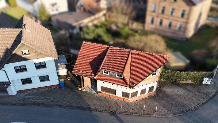 Zweites Wohnhaus im Rohbau