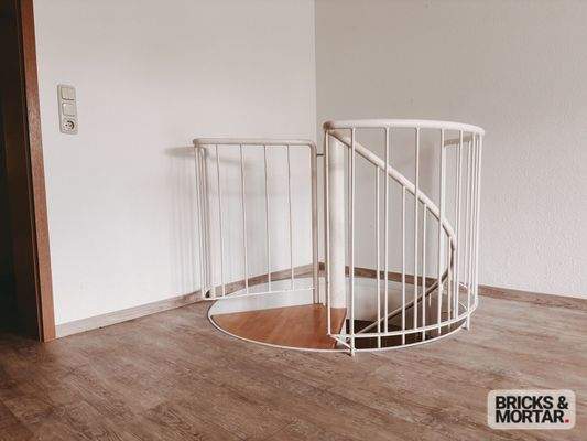 Treppe zum Hobbyraum