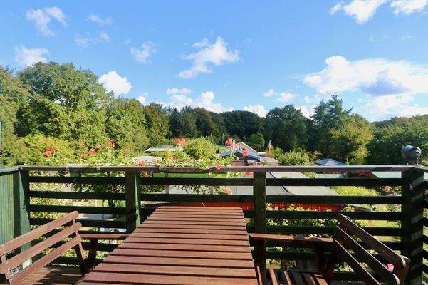 toller Blick von dem Balkon