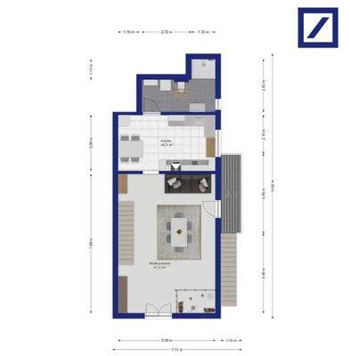 Obergeschoss Wohnung 2