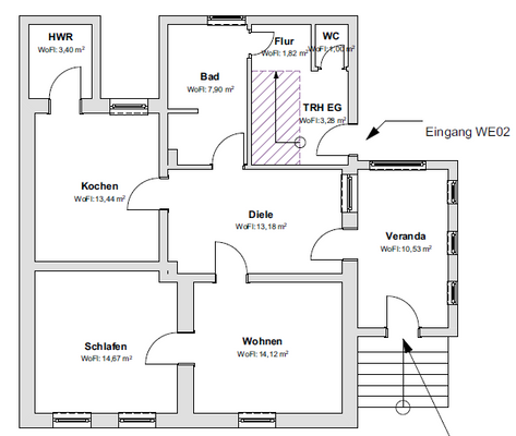 Grundriss Erdgeschoss