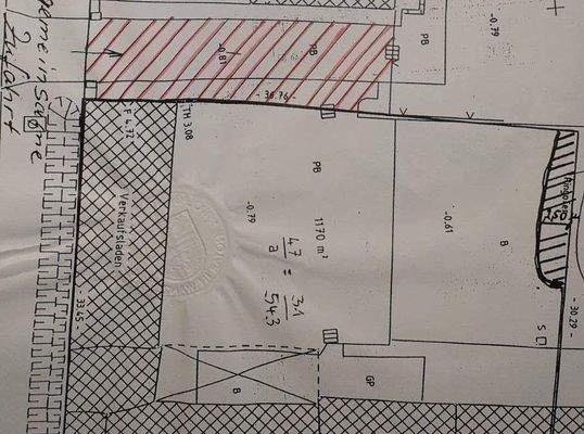 Lage- Gebäudegrundriss