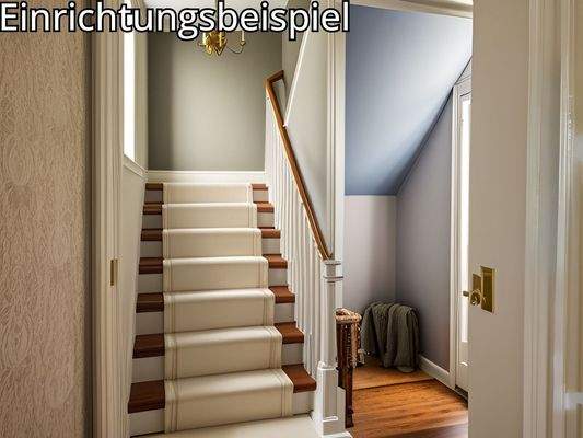 Treppe zum Dachgeschoss