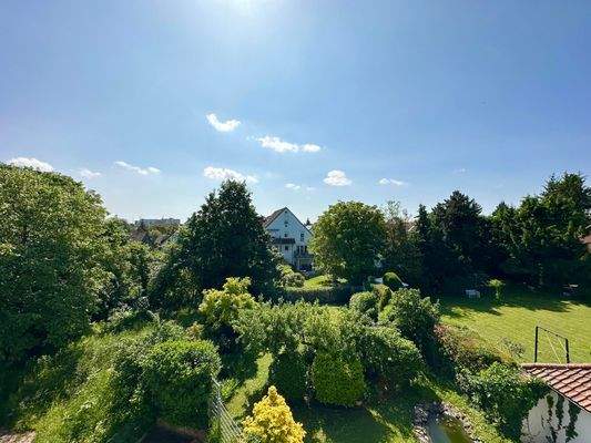 Ausblick vom Dachgeschoss