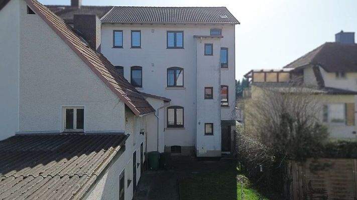 rückwärtige Ansicht