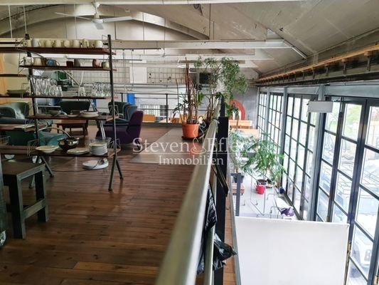 Blick von der Mezzanine