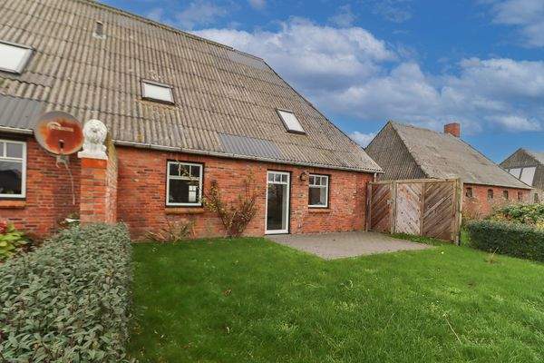 Terrasse der Ferienwohnung