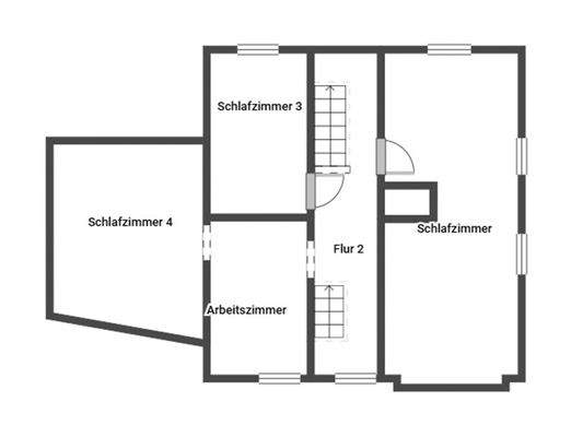 Grundriss Skizze 1.OG