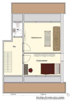 Grundriss Dachgeschoss
