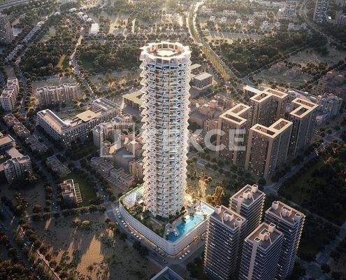 Signature Flats with Private Pool in Jumeirah Village Circle