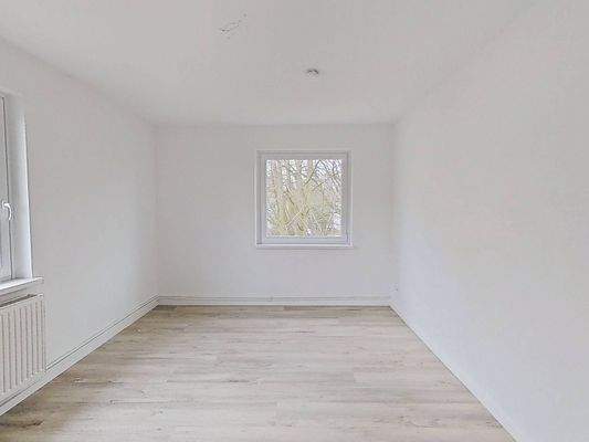 Ansicht I: Wohn- und Esszimmer