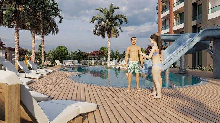 Investment Apartments Close to The Beach in Mersin