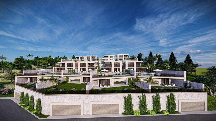 2-Bedroom Houses with Indoor and Outdoor Pools in Kalkan Antalya